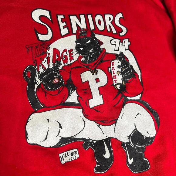 90s Vintage 1994 Seniors Sweatshirt by Jerzees – XL – Made in USA - Picture 8 of 8